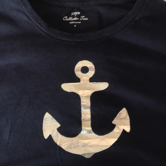 J.Crew Navy collector tee - Picture 2 of 2